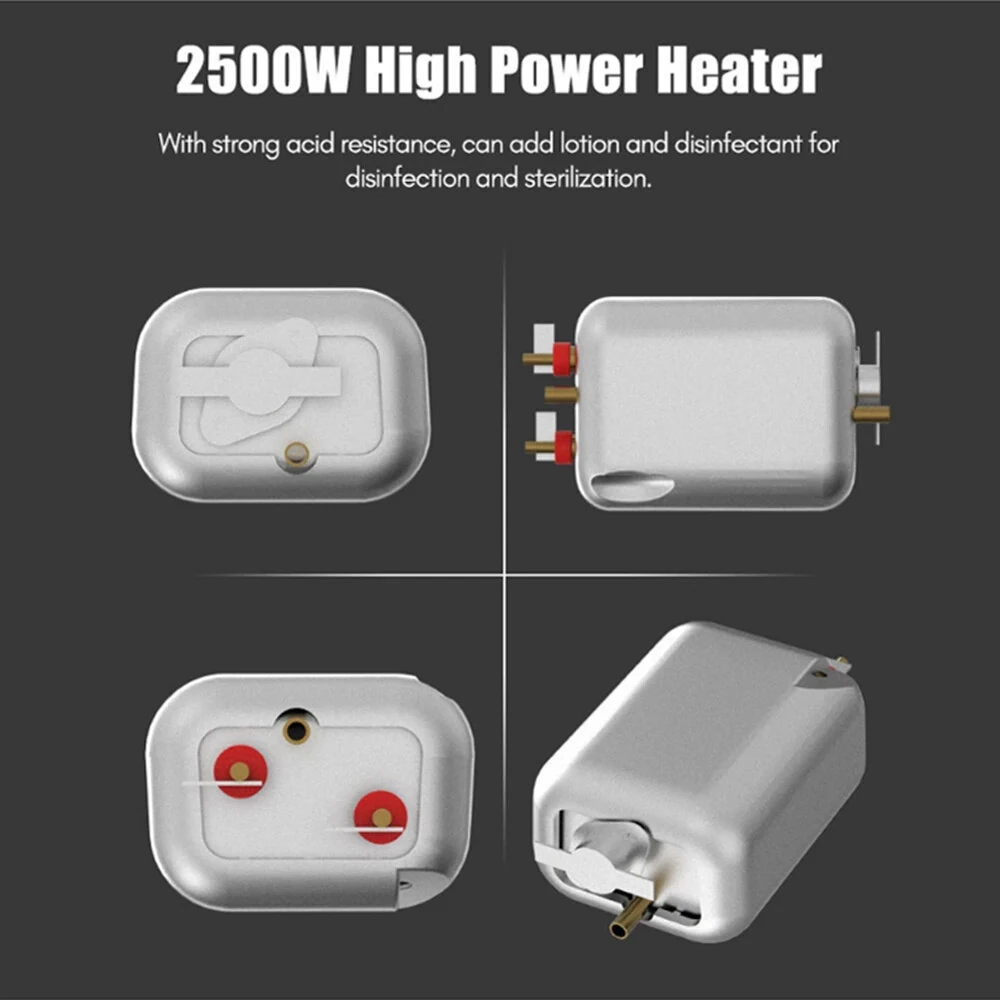 (image for) 2500W High Temperature Steam Cleaner 220V EU Plug High Pressure Sterilization for for Home Use Car Air Conditioning Kitchen Hood Home Use